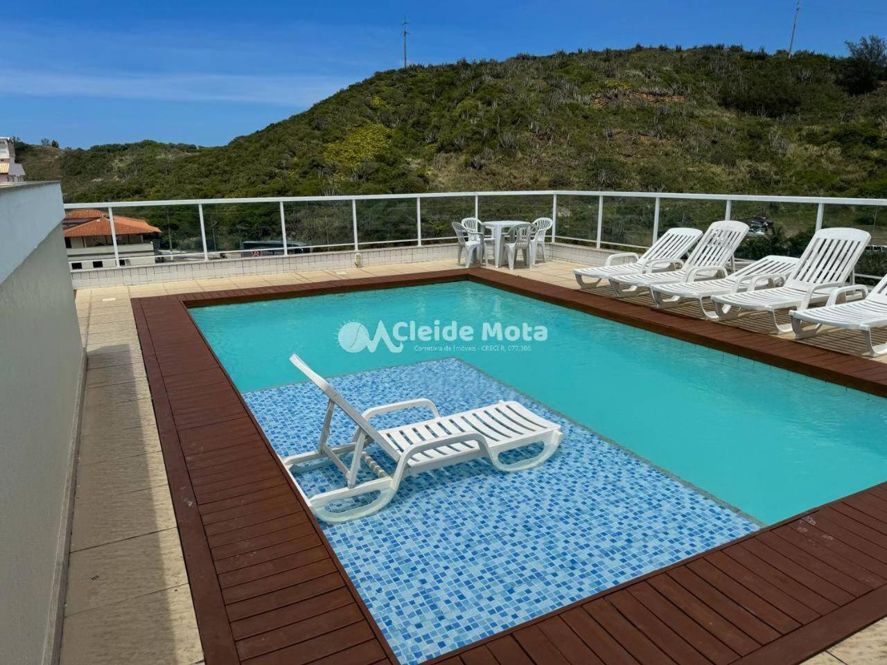 Vista Maravilhosa! 3 Quartos Com Ar, 2 Vagas E Lazer Incrivel Com Piscina E Churrasqueira 阿拉亚尔-杜卡布 外观 照片